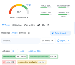 Screenshot 2025-05-20 at 17-56-17 competitor analysis tools in neuronwriter - analysis details NEURONwriter - powered by CONTADU