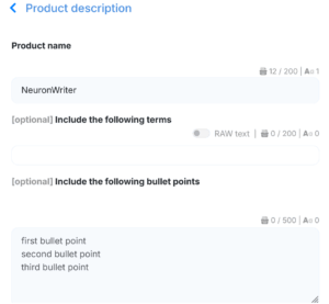 Screenshot 2025-05-21 at 16-11-13 neuronwriter for ecommerce product descriptions - analysis details NEURONwriter - powered by CONTADU